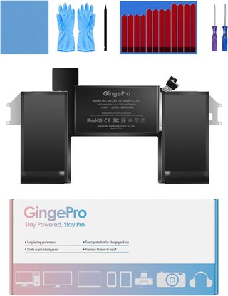GINGEPRO A2389 Batería 4800mAh 55Wh 11,4V A2337