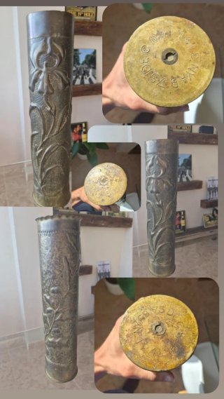 3 Vasi da Trincea - Fodero di Proiettile