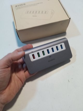 Hub USB 7 Porte 3.2 10Gbps Alluminio