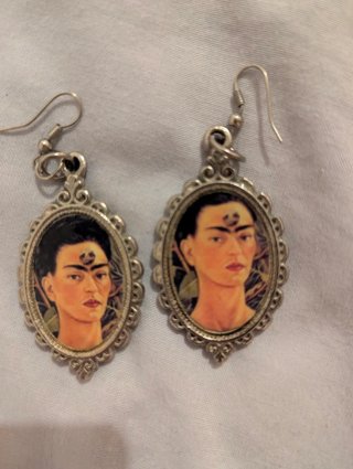 Pendientes Frida Kahlo