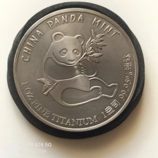 Ideal para regalo de navidad monedas de titanio