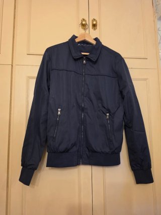 Cazadora Bomber Azul