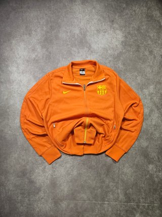 Nike FC Barcelona Track Jacket Made In USA