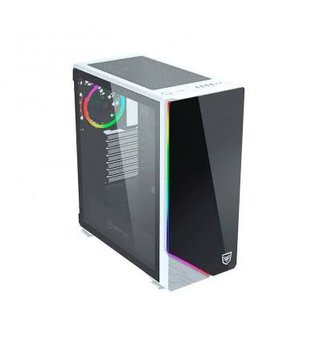 Caja PC Nfortec Vega RGB Blanca Cristal