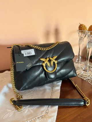 Borsetta Pinko Love Puff Classic Nera