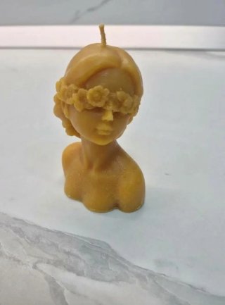 Candela Dea Bendata Cera D'api