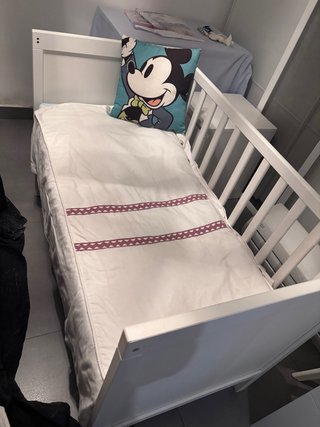Cuna IKEA SUNDVIK Blanca 60x120. Colchon de regalo