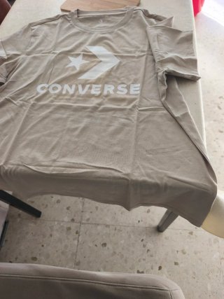 Camiseta Converse Beige Talla XL
