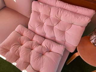 Cojines de terraza Ikea beige