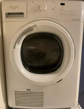 Secadora Whirlpool 8kg A++