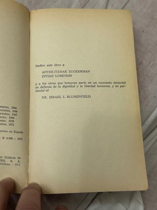 Mila 18 eb bruguera libro amigo leon uris