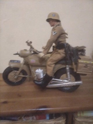 Geyperman Moto con Sidecar y Figuras