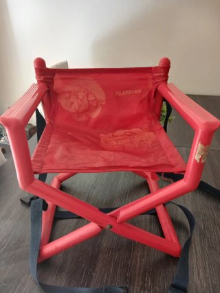 Sillita Trona Plegable Roja