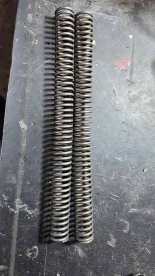 Muelles Horquilla Marzochi, freno completo pitbike