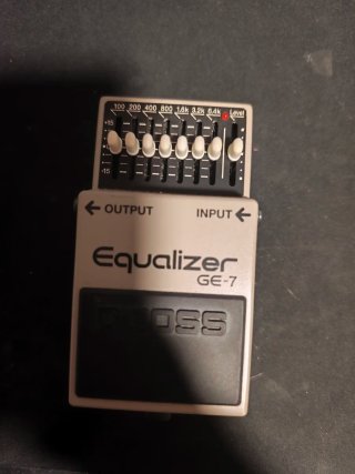 Boss GE-7 Ecualizador Pedal Guitarra