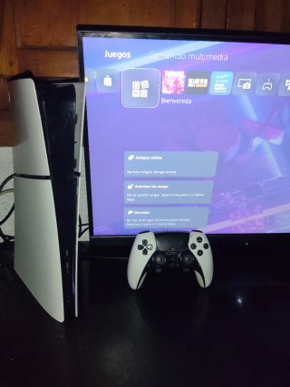 Consola Sony PS5 Digital 848GB Blanca