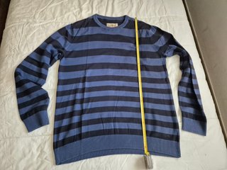 Jersey Esprit Rayas Azul Talla XL