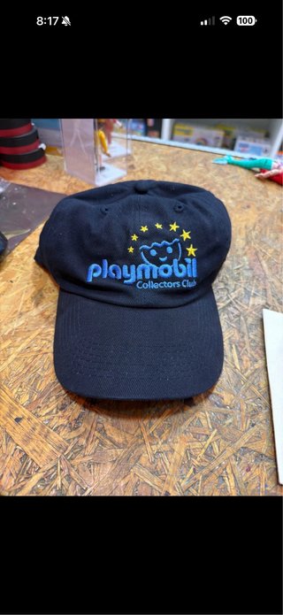 Gorra Playmobil Collectors Club Negra