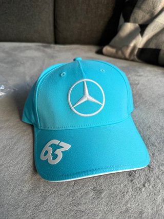 Gorra Mercedes Azul 63 Russel