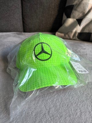 Gorra Mercedes Monster Energy Verde