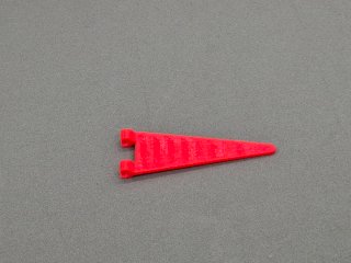 Bandera triangular roja playmobil 3550