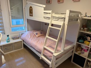 Litera infantil blanca