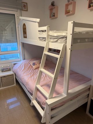 Litera infantil blanca