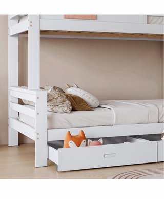 Litera infantil blanca