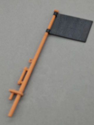 Bandera negra+ mastil playmobil pirata 3550/3750