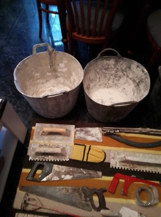 Herramientas albañilería por cese autónomo