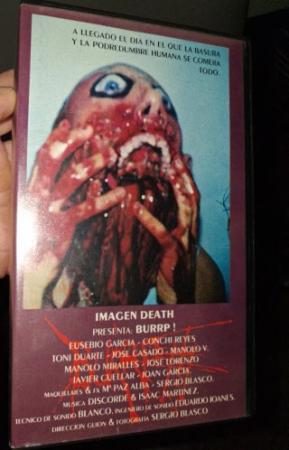 VHS Imagen Death: Burrp! (Terror)