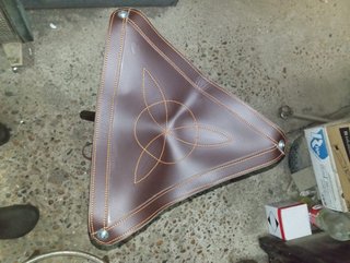 Silla Montero Alta Plegable Cuero