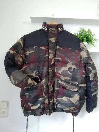 Plumífero Hombre Camuflaje