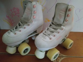Patines Oxelo blancos talla 33