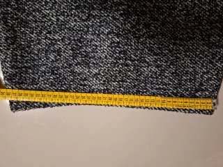 Minifalda Tweed Mango Negra y Blanca