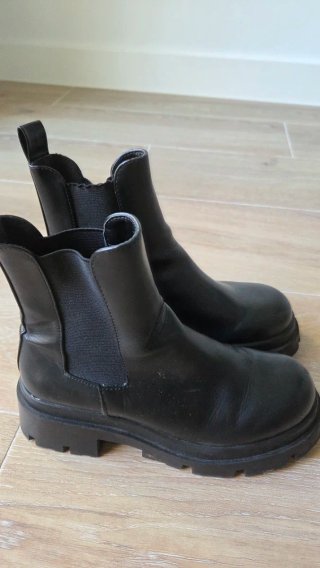 Botas Chelsea mujer negras