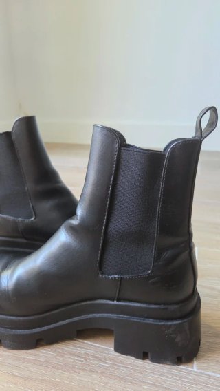 Botas Chelsea mujer negras