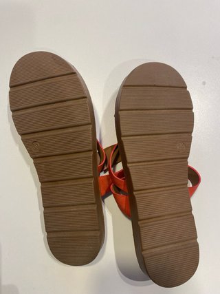 Sandalias Senda Rojas y Marrones