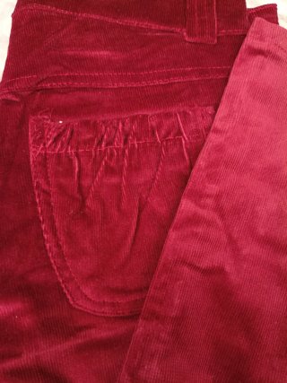 Chaqueta de Pana Roja Kashun todas las tallas