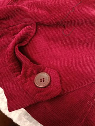 Chaqueta de Pana Roja Kashun todas las tallas