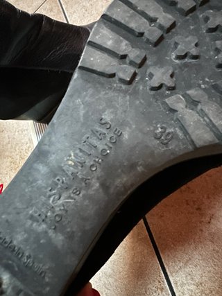 Botines de piel Hispanitas negros