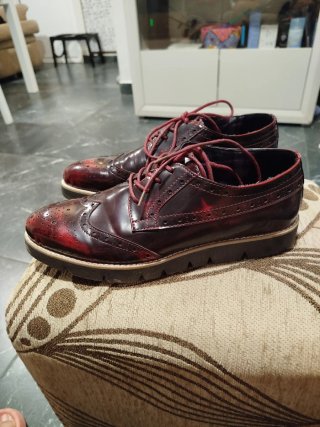 Mocasines Burdeos