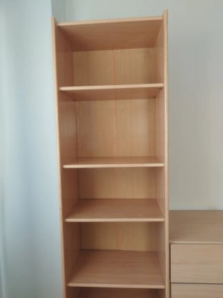 Estantería con cajones de Madera