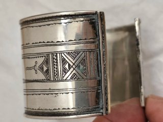 Brazalete Vintage de Plata