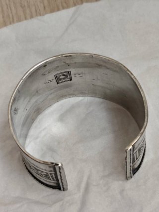 Brazalete Vintage de Plata