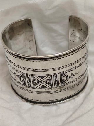 Brazalete Vintage de Plata