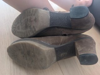 Botines Natura Marrones Ante