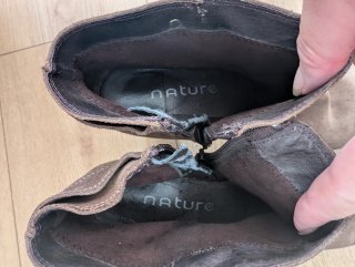 Botines Natura Marrones Ante