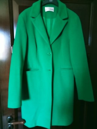 Cappotto donna verde
