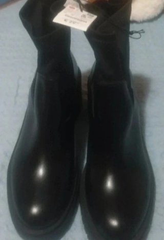 Botines negros con plataforma